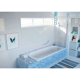 Ванна стальная "UNIVERSAL ANATOMICA HG" 170*75 бел+ ножки #WF_CITY_VIN# картинка