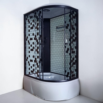 Душевая кабина ДАНА-64 L 120*80*215 (соты) в.п. #WF_CITY_VIN# картинка