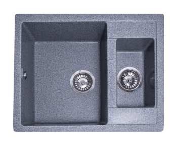 Кухонная мойка GranAlliance G-52, темно-серый 595х480х200 мм (ДхШхВ) #WF_CITY_VIN# картинка