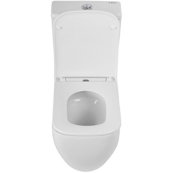 BB2197CP-TOR/SC Унитаз безободковый + бачок, ТОРНАДО с сиденьем дюропласт soft close #WF_CITY_VIN# картинка