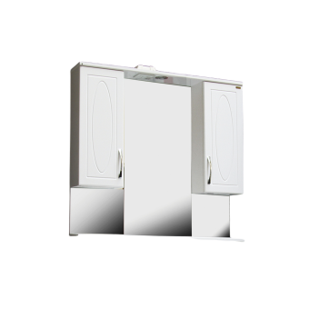 Шкаф зеркальный MDS (А) "АНЖЕЛИКА 900/С" #WF_CITY_VIN# картинка