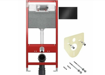 Инсталляция TECE Base с кнопкой черная матовая (9400414) #WF_CITY_VIN# картинка