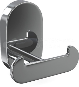 Крючок двойной "BRASS" BR053 #WF_CITY_VIN# картинка