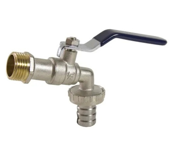 Кран водоразборный шар 1/2" лат с носиком #WF_CITY_VIN# картинка