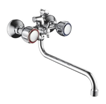 Смеситель Gota Rocio д/ванны G344510 Orio с 2-мя рукоятками     #WF_CITY_VIN# картинка