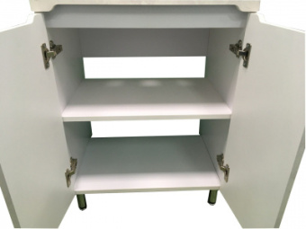 Тумба "УРАН COMO 50" 2 створки БЕТОН ПАЙН С РАКОВИНОЙ COMO 50 #WF_CITY_VIN# картинка