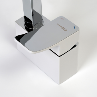 Смеситель Aller 1067 WHITE для кухни Wasser KRAFT #WF_CITY_VIN# картинка