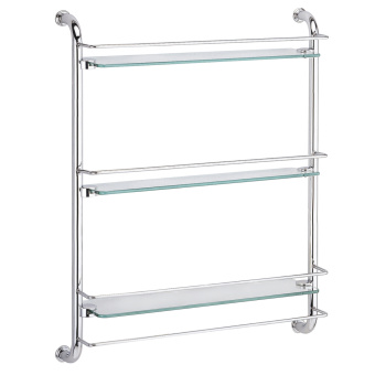 Полка стеклянная тройная К-2033 WasserKRAFT #WF_CITY_VIN# картинка