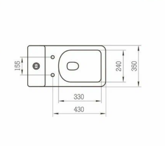 Унитаз-компакт EG307T безободковый ,круг смыв,сиденье тонкое ДП #WF_CITY_VIN# картинка