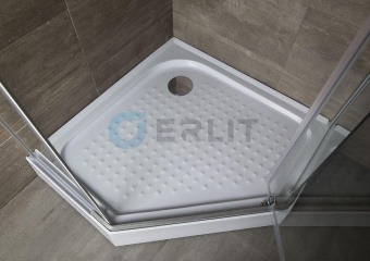 Поддон низкий пятиугольный 90 ABS в сборе (ER90V) #WF_CITY_VIN# картинка