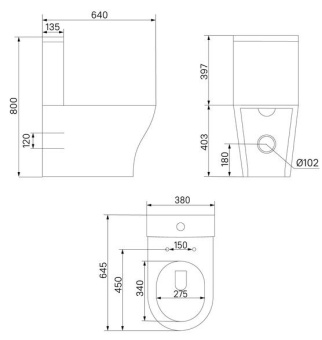 STONE унитаз-компакт безободковый (IDDIS) STNRDSEi24 #WF_CITY_VIN# картинка