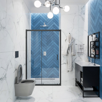 Унитаз подвесной K703GM безободковый, сиденье тонкое ДП, СЕРЫЙ МАТОВЫЙ #WF_CITY_VIN# картинка
