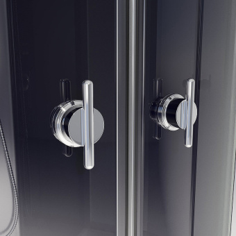 Душевая кабина Niagara Eco E120/80/13R/TN (120*80*215) н.п (13см), стекло тонированное #WF_CITY_VIN# картинка