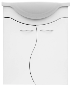 Тумба MDS (А) "Волна 60" с раковиной Уют 60 #WF_CITY_VIN# картинка