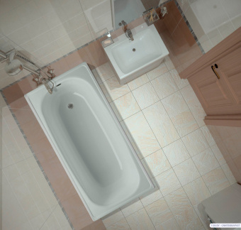 Ванна стальная "Europa"/BLB 130*70+ ножки #WF_CITY_VIN# картинка