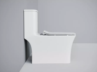 Монолит SM9615 безободковый, сиденье тонкое ДП (с гофрой и подводкой) #WF_CITY_VIN# картинка
