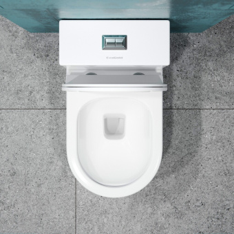 Монолит 5005 безободковый, сиденье тонкое ДП (с гофрой и подводкой) #WF_CITY_VIN# картинка