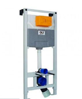 Инсталляция OLI 120 ECO Sanitarblock mechanic + панель слива Oliveira белый #WF_CITY_VIN# картинка