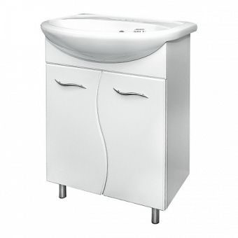 Тумба MDS (А) "Волна 60" с раковиной Уют 60 #WF_CITY_VIN# картинка