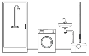 Санитарный насос измельчитель STP-100 LUX JEMIX #WF_CITY_VIN# картинка
