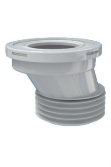 Труба фановая эксц 40 мм W0420 АНИ #WF_CITY_VIN# картинка