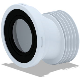 Труба фановая эксц 20 мм W0220 АНИ #WF_CITY_VIN# картинка