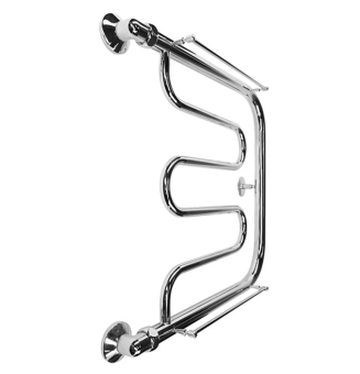 Полотенцесушитель водяной ФОКСТРОТ с полкой 500*700(1") #WF_CITY_VIN# картинка