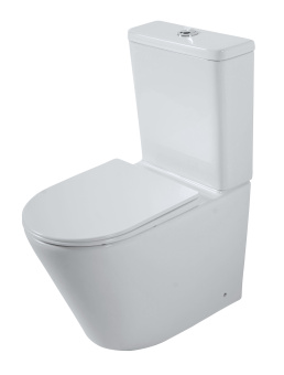 Унитаз-компакт EG309T торнадо +сиденье тонкое ДП #WF_CITY_VIN# картинка