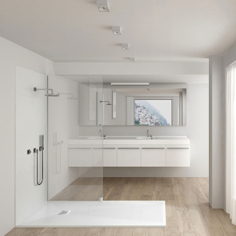 Душевой поддон VST-4SR9012W 1200*900 + сифон с гидрозатвором.,БЕЛЫЙ МАТОВЫЙ #WF_CITY_VIN# картинка