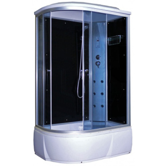 AQUACUBIC 3106А R 120*80*220 гл.п. grey black #WF_CITY_VIN# картинка