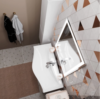 Зеркало Mixline МИНИО-2 600*800 (сенс. выкл., светодиодная подсв., подогрев) #WF_CITY_VIN# картинка