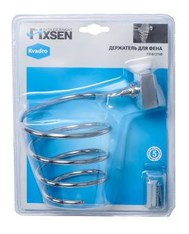 Держатель д/фена FX-61319B/61300 KVADRO #WF_CITY_VIN# картинка