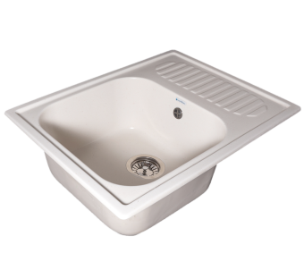 Кухонная мойка GranAlliance G-23, белый 645х495х200 мм (ДхШхВ) #WF_CITY_VIN# картинка
