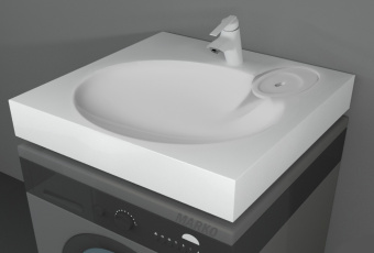 Раковина над стиральной машиной Мэй 600*600 #WF_CITY_VIN# картинка