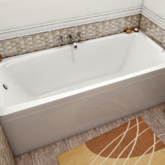 AELITA ванна 180*80 +рама разборная+панель+слив-перелив #WF_CITY_VIN# картинка