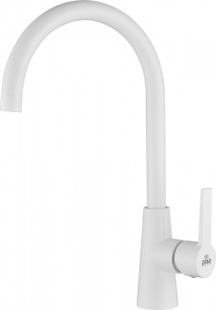Смеситель Holstein д/кухни белый матовый 212065-431 #WF_CITY_VIN# картинка