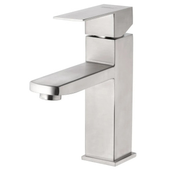 Смеситель HAIBA д/умывальника HB10803 сталь #WF_CITY_VIN# картинка