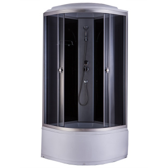 NG 2509-14 (Ниагара) душевая кабина 100*100*215 гл.п (стекло тонир.) #WF_CITY_VIN# картинка