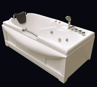 OLB-801 Ванна 170*85 ГМ с насосом и переливом #WF_CITY_VIN# картинка