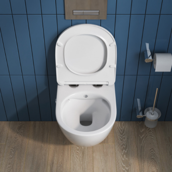 Унитаз подвесной UNO BB3105CHR-BS/SCс функцией биде и смесителем BelBagno  #WF_CITY_VIN# картинка