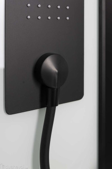 NG 6901-01G BLACK  (Ниагара) душевая кабина 90*90*210 н.п (тонированное) #WF_CITY_VIN# картинка