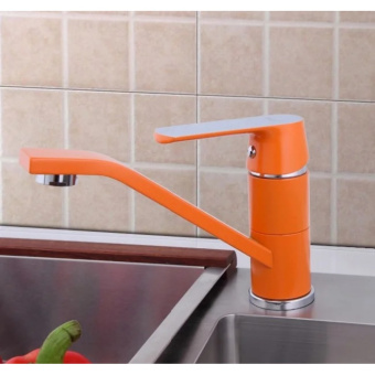 Смеситель F4532 для кухни оранж. FRAP #WF_CITY_VIN# картинка