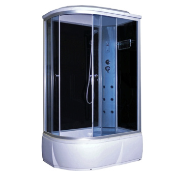 AQUACUBIC 3306A R 120*80*220 гл.п. blue mirror #WF_CITY_VIN# картинка