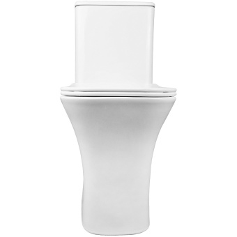 FRETTA SQUARE AZ-5121 унитаз-компакт безободковый + сиденье  микролифт #WF_CITY_VIN# картинка