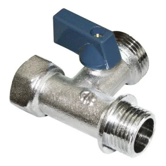 Кран 3-прох шар 1/2-3/4-1/2 г/ш/ш д/стирал.машины #WF_CITY_VIN# картинка