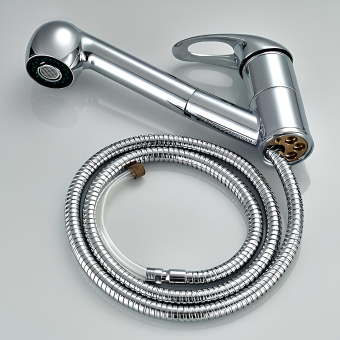 Смеситель F6003 для кухни выдвижн. #WF_CITY_VIN# картинка