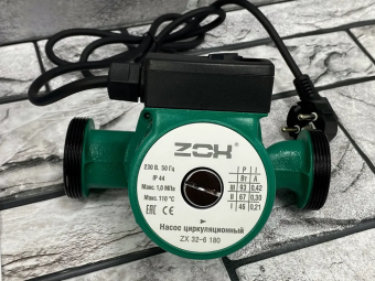 Насос циркуляционный 32-6 180 с гайками ZOX #WF_CITY_VIN# картинка