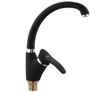 Смеситель F4101-11 д/кухни FRAP (черный) #WF_CITY_VIN# картинка