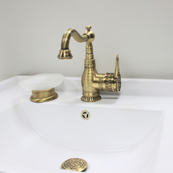 Смеситель д/умывальника A 415U-BR #WF_CITY_VIN# картинка