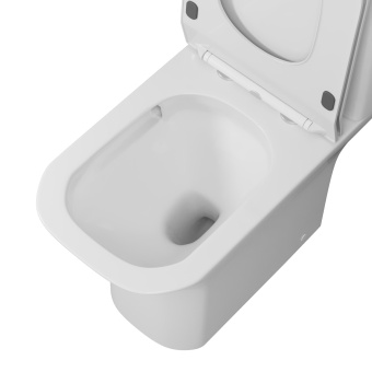 Унитаз GR-4464SQ Classic напольный безободковый, смыв ТОРНАДО, тонкая крышка, микролифт #WF_CITY_VIN# картинка